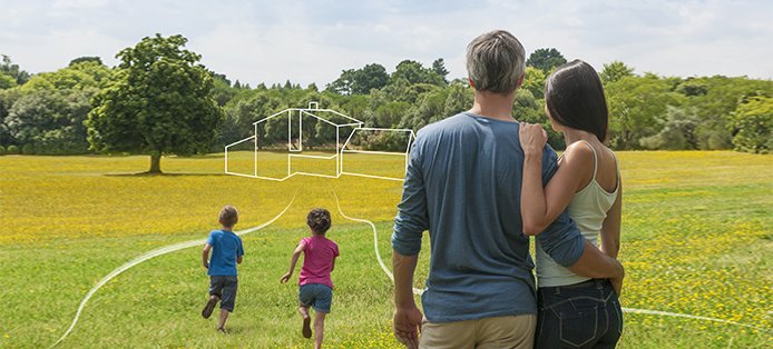Traumhaus bauen: Passende Hausgröße und Grundstücksfläche bestimmen und kaufen