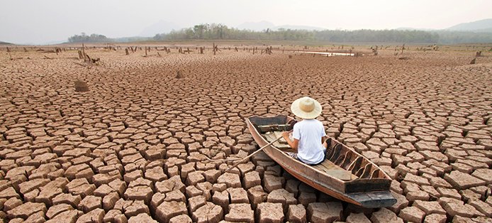 Ursachen und Folgen des Klimawandels: Hitzewelle in Deutschland picture ean50 GmbH