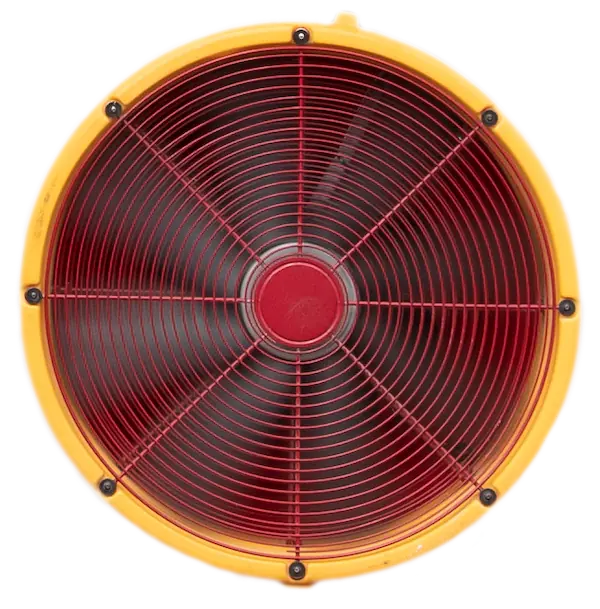 Blower Door Fan Ausschnitt