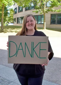 Wiki mit Danke Schild im Namen von ean50 für die tollen Kundenbewertungen in der Industriestrasse, Stuttgart