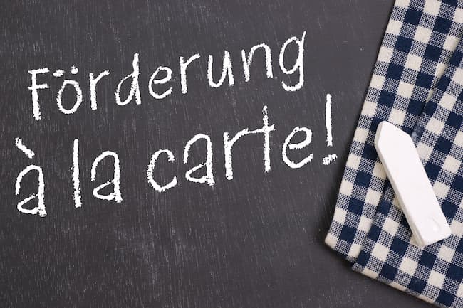 Förderung a la carte