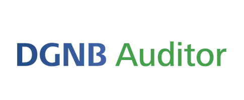 DGNB Auditor Offizielles Logo der DGNB für DGNB Auditoren
