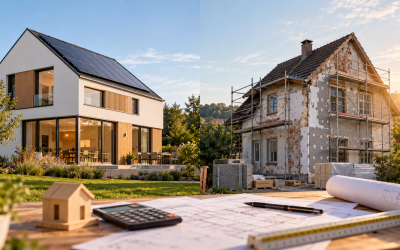 EH55-Förderung 2026: Lohnt sich ein Neubau oder die Altbausanierung mehr?