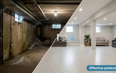 Kellerräume effektiv gegen Feuchte schützen: Maßnahmen & Tipps