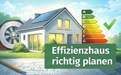 Effizienzhaus planen – typische Fehler vermeiden